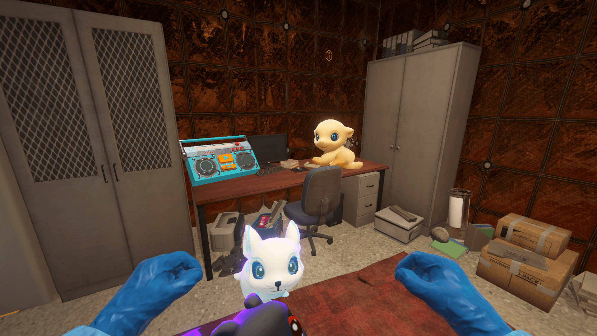 Monster Lab Simulator lab workspace view