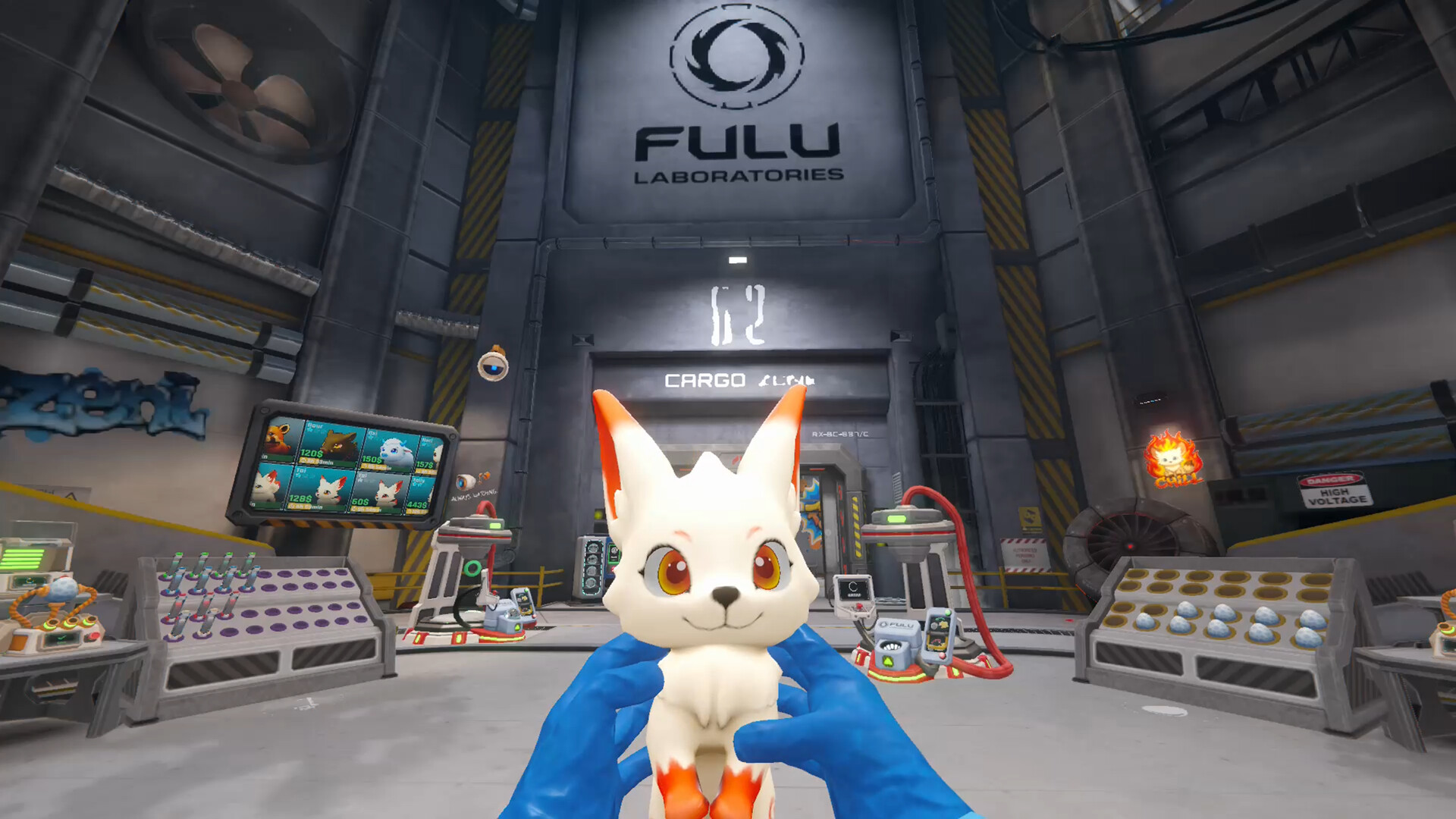 Monster Lab Simulator gameplay (placeholder for Voltix)